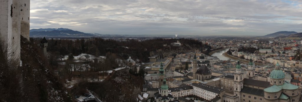 Austria - Salzburg - View northwest from Festung